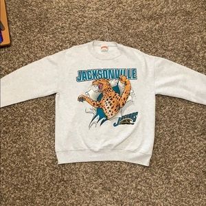 Men’s L Vintage Jacksonville Jaguars Crewneck
